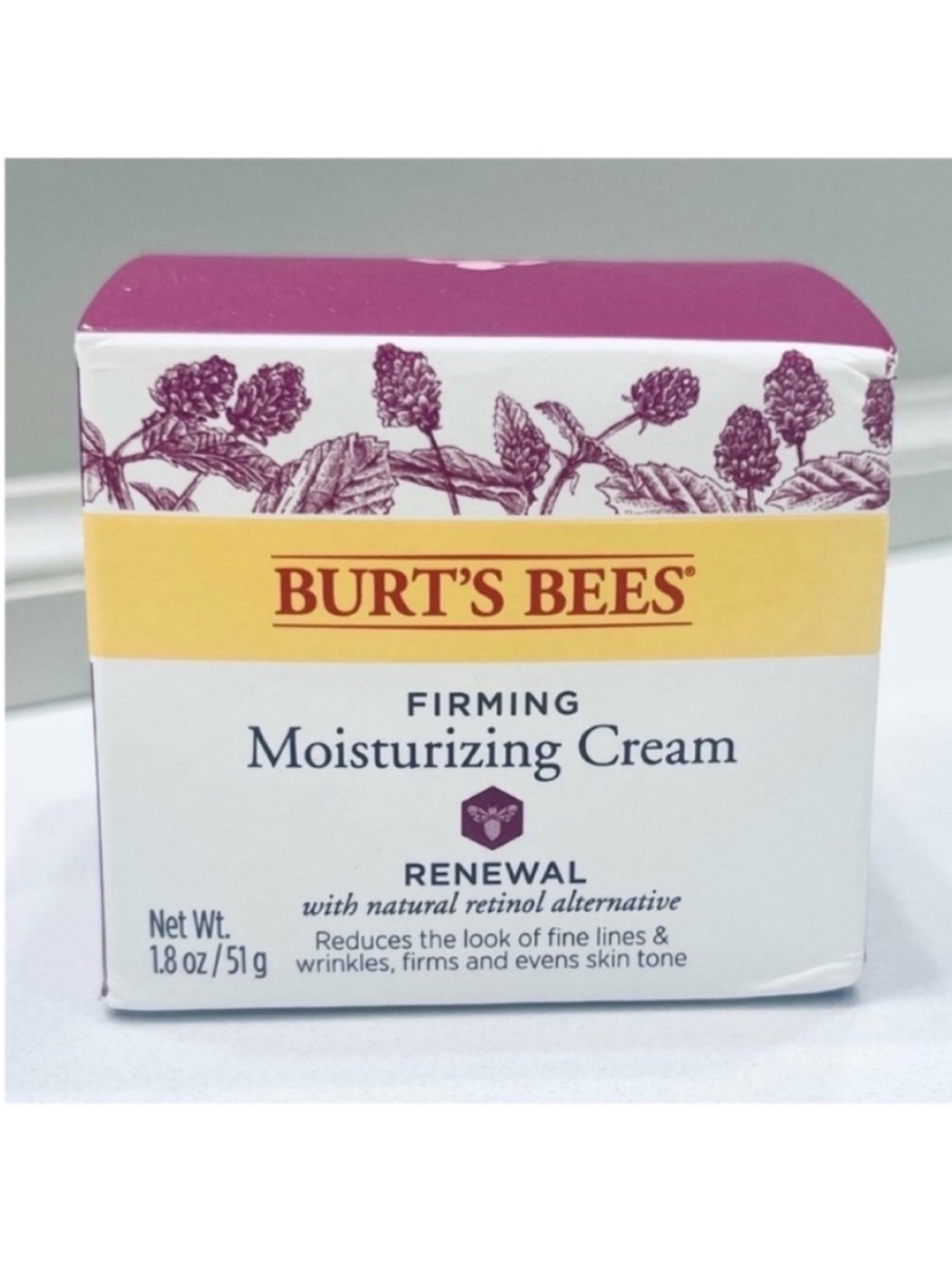 NEW! Burt's Bees Face Firming Moisturizing Cream, Face Mask & Lip Balm NIB - Picture 8 of 16
